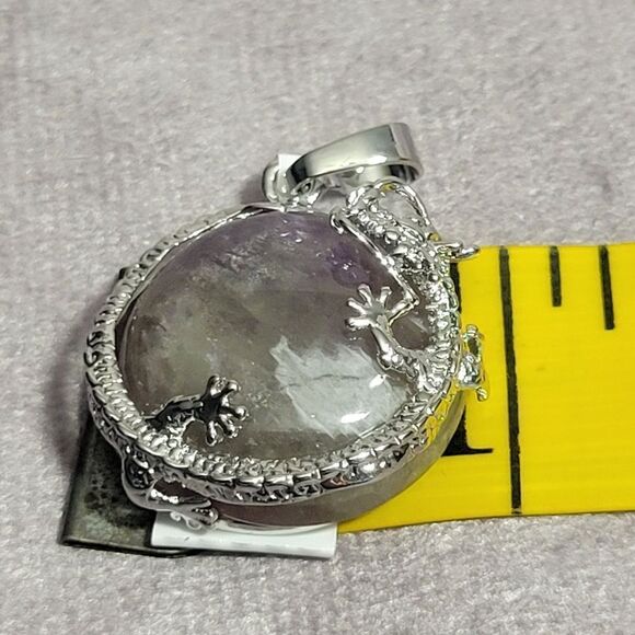 Mass Agate Dragon Sphere Pendant - Picture 11 of 13